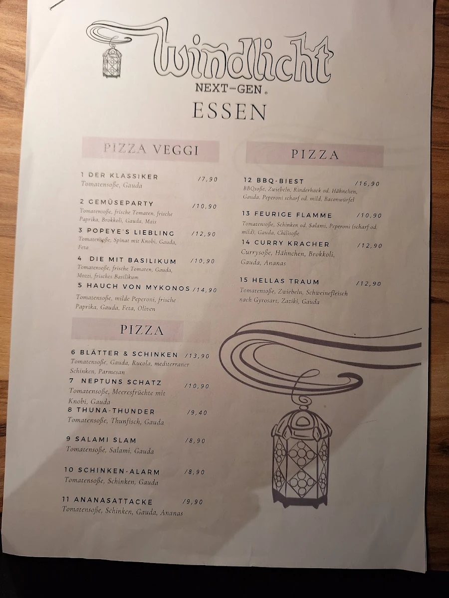 Speisekarte photo 1