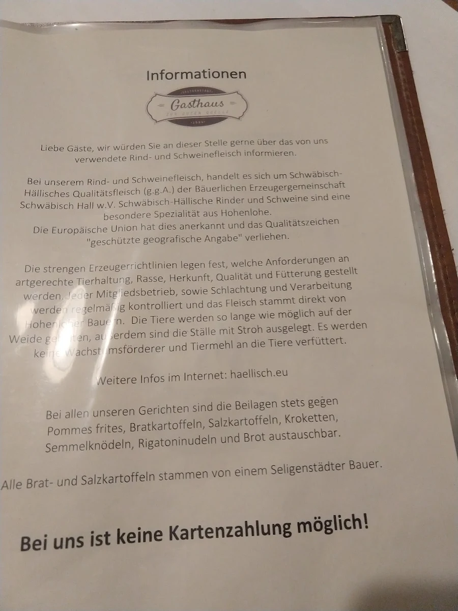 Speisekarte photo 3