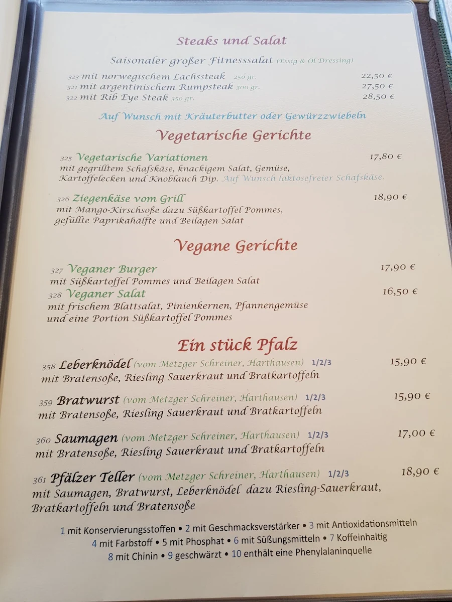 Speisekarte photo 1