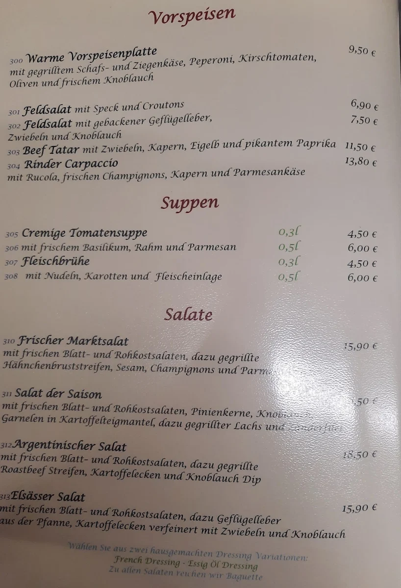 Speisekarte photo 5