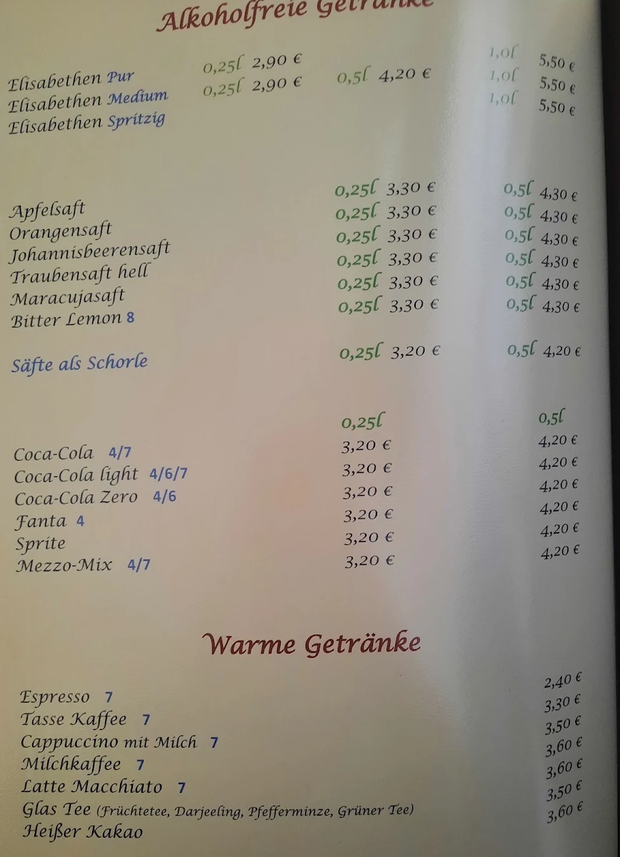 Speisekarte photo 9