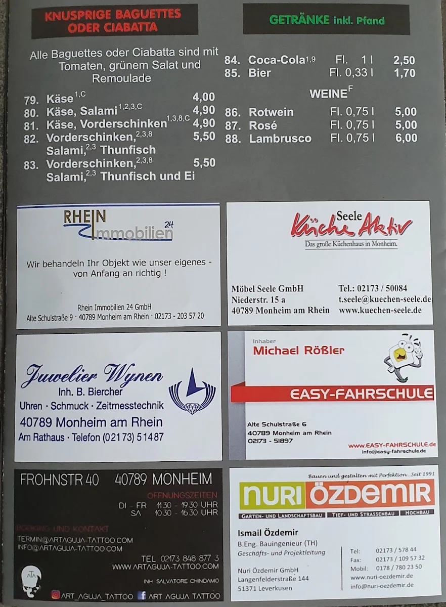 Speisekarte photo 4