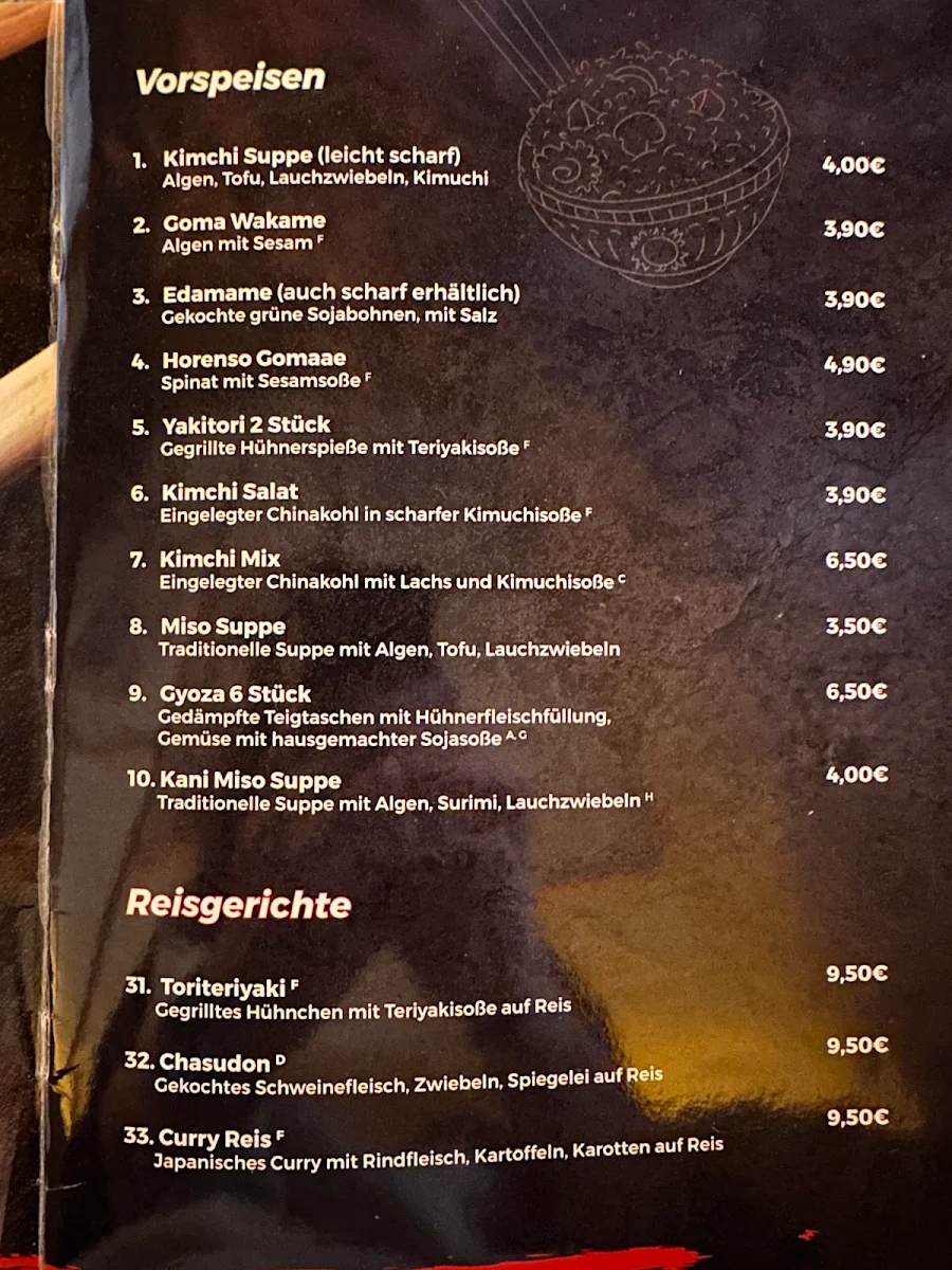 Speisekarte photo 5