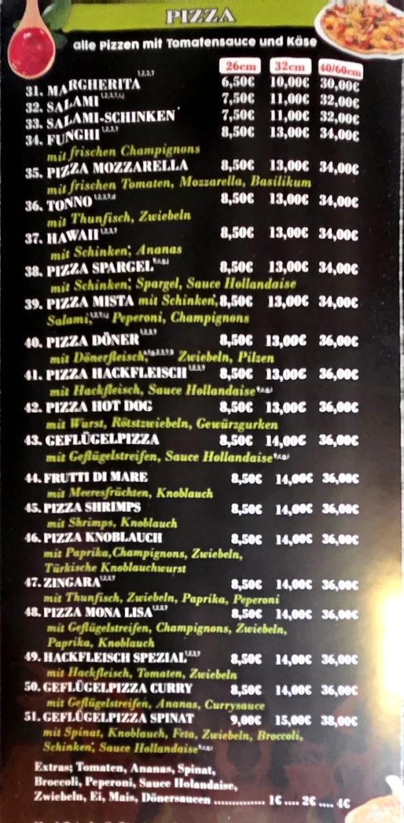 Speisekarte photo 2