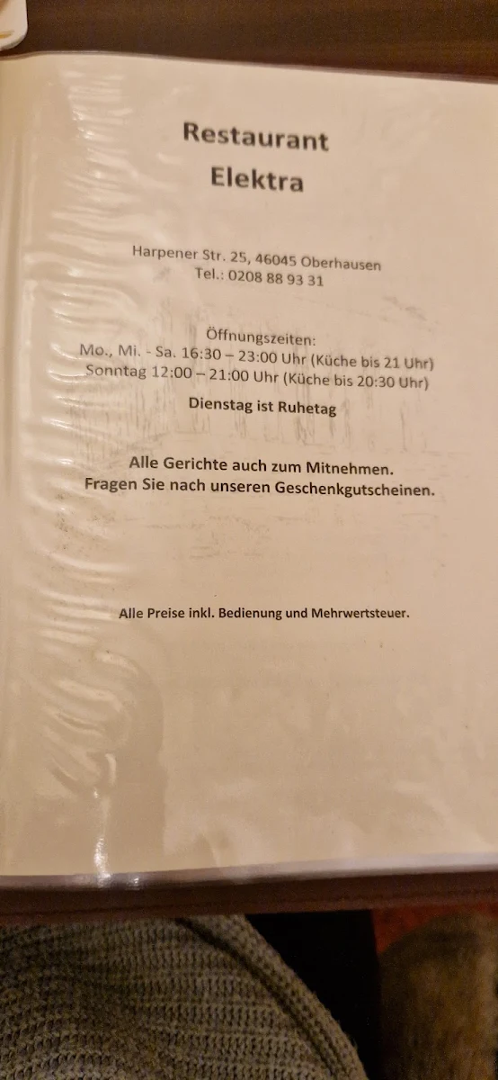 Speisekarte photo 4