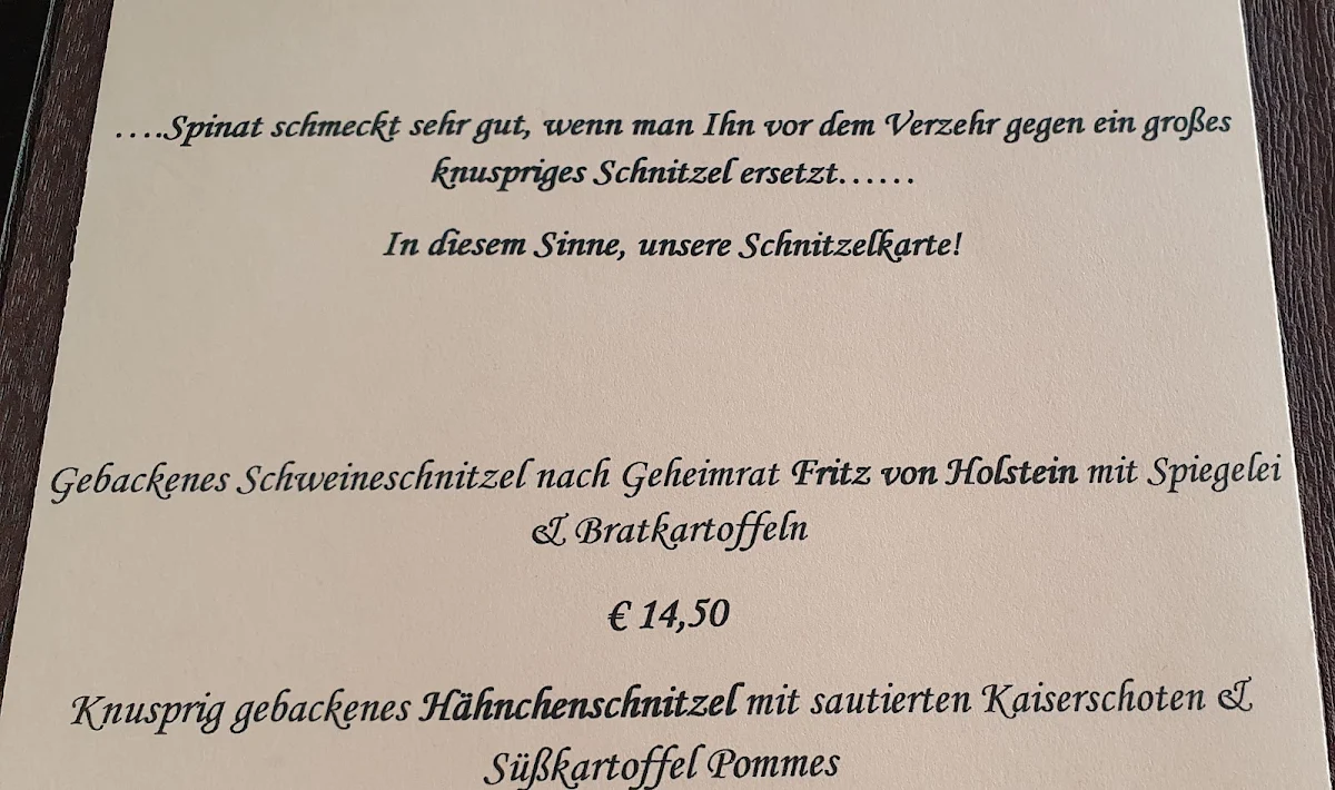 Speisekarte photo 1