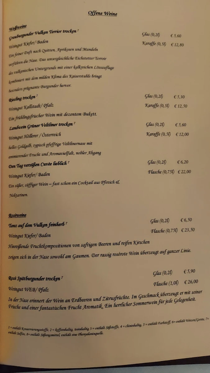 Speisekarte photo 7