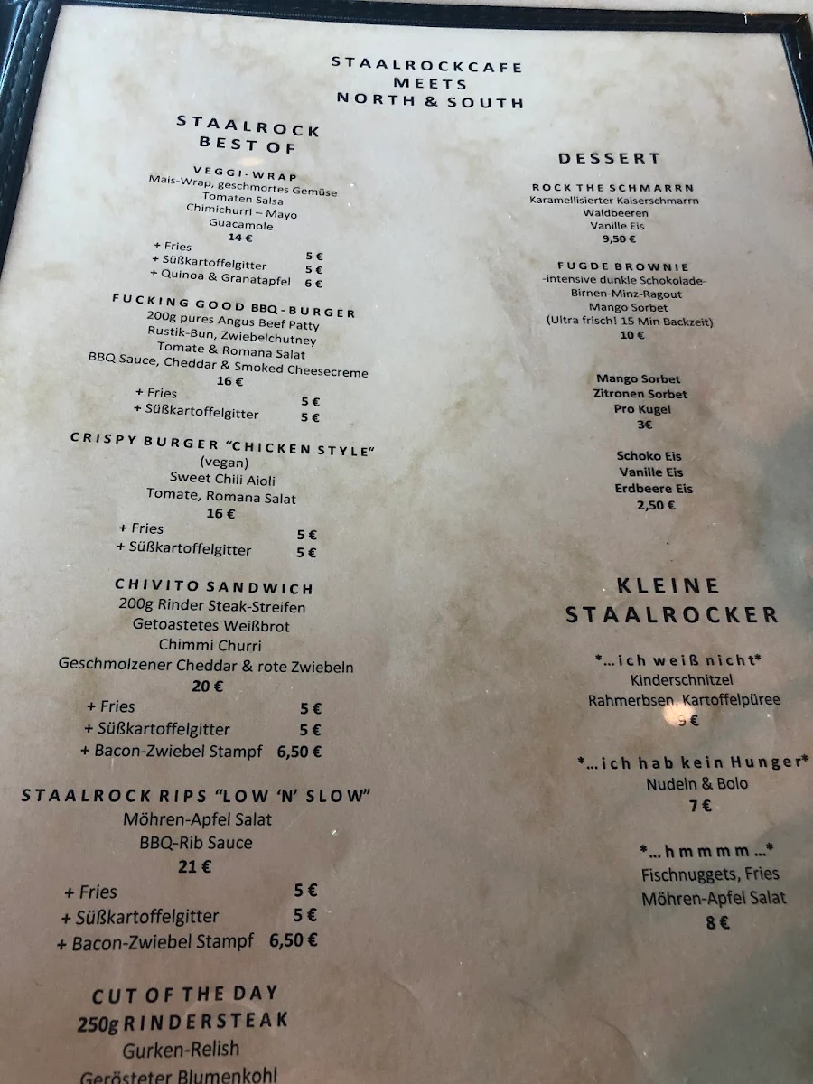 Speisekarte photo 2