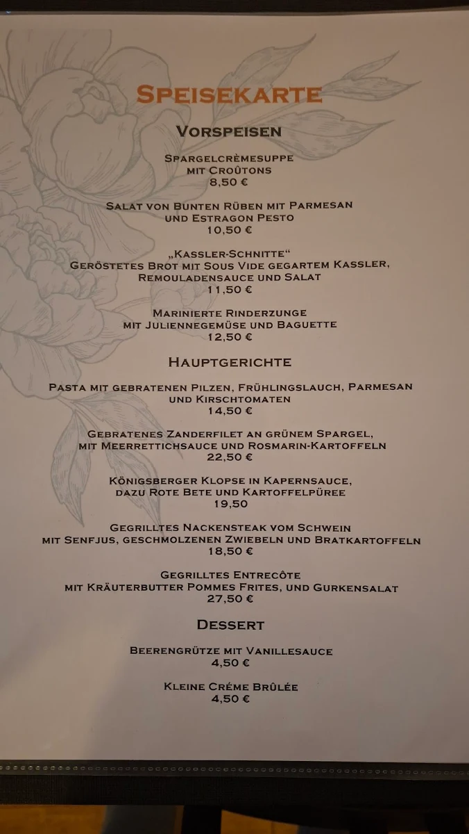 Speisekarte photo 2