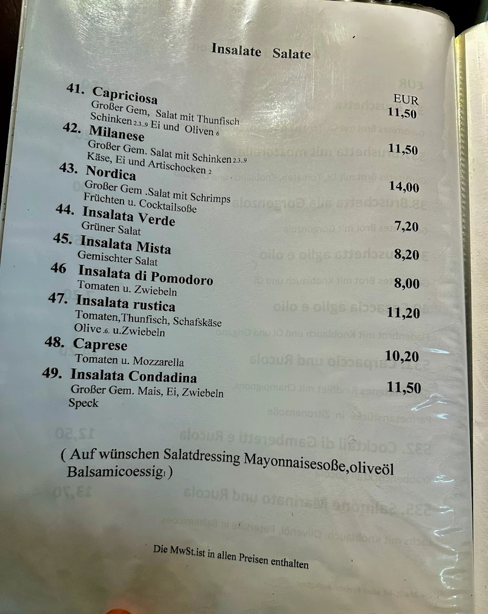 Speisekarte photo 2