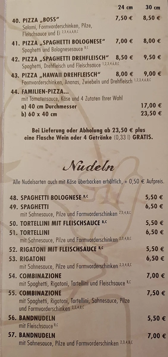 Speisekarte photo 5