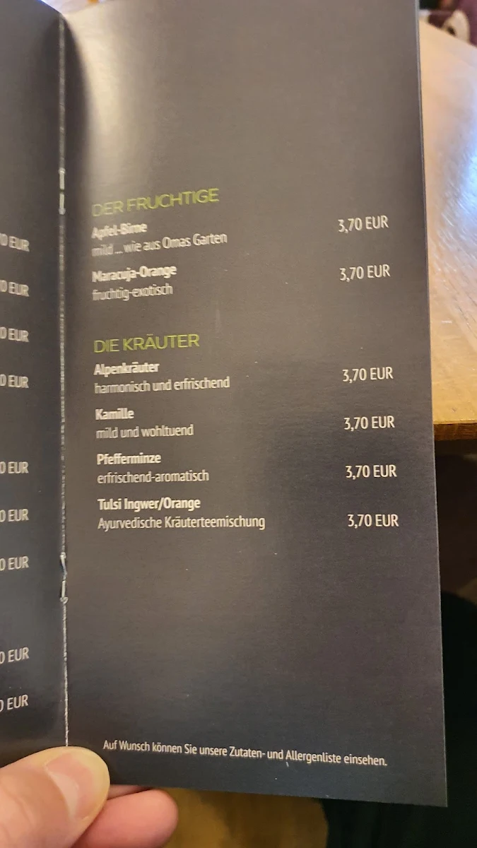 Speisekarte photo 5