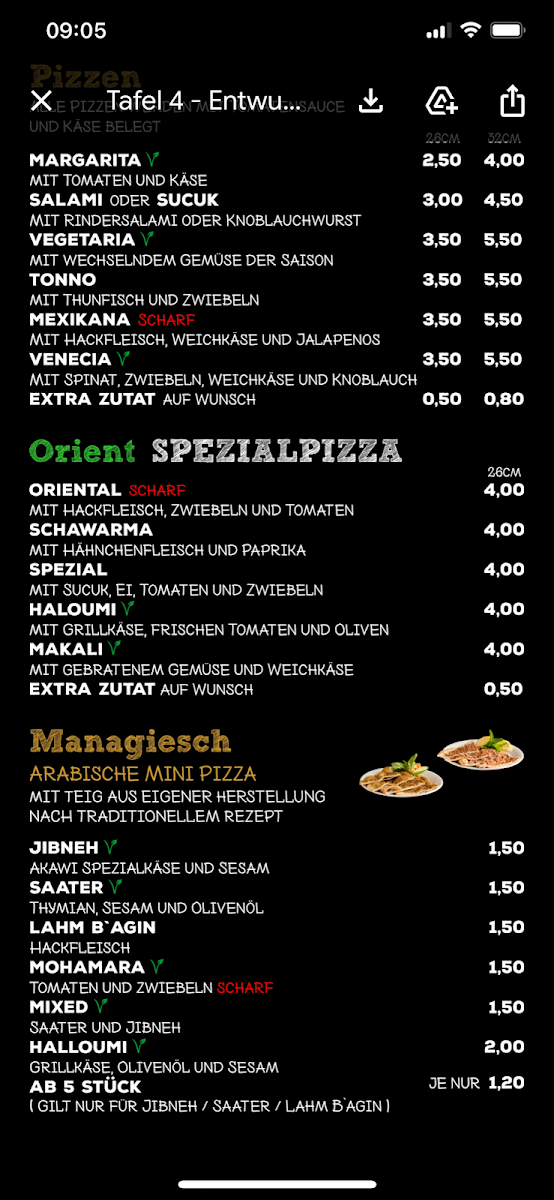 Speisekarte photo 10