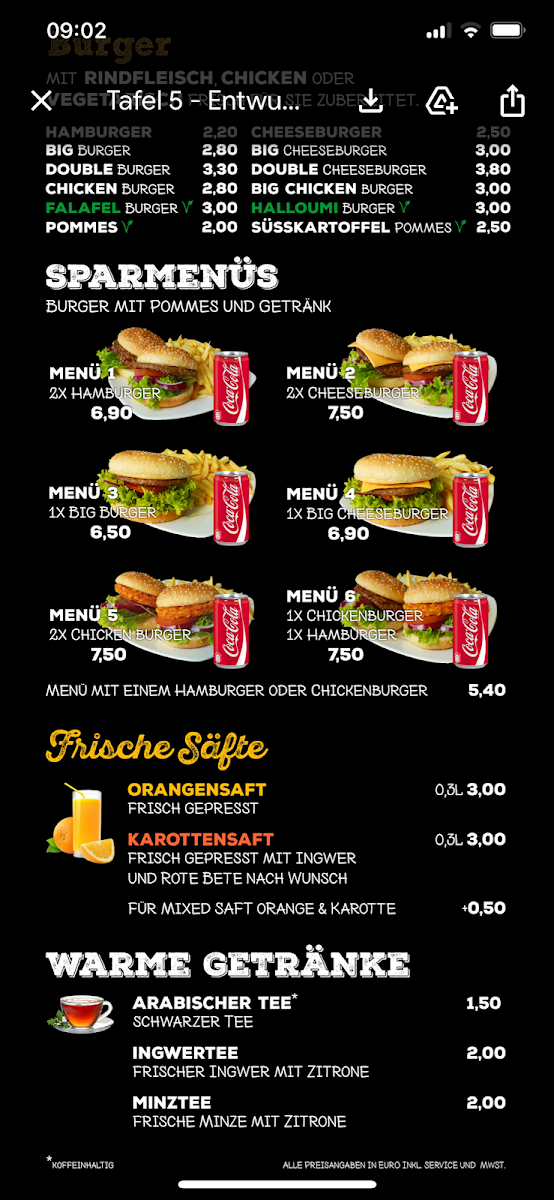 Speisekarte photo 6