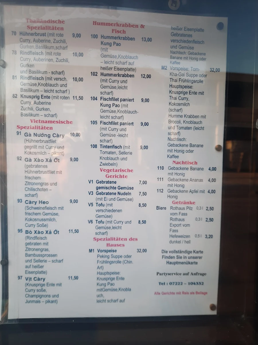 Speisekarte photo 3