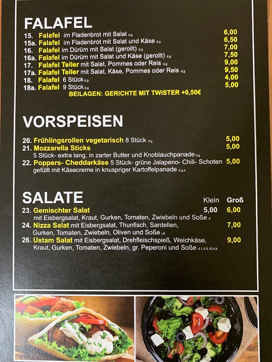 Speisekarte photo 3
