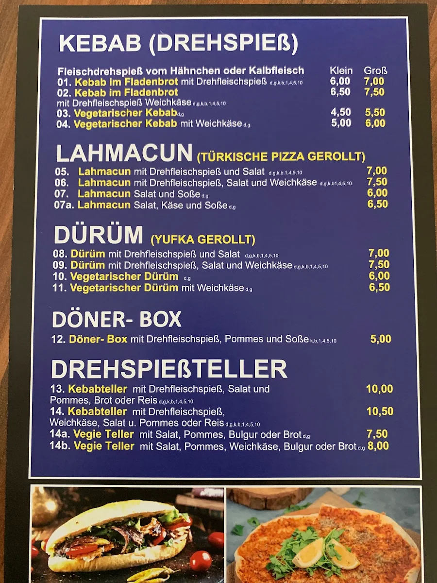 Speisekarte photo 4