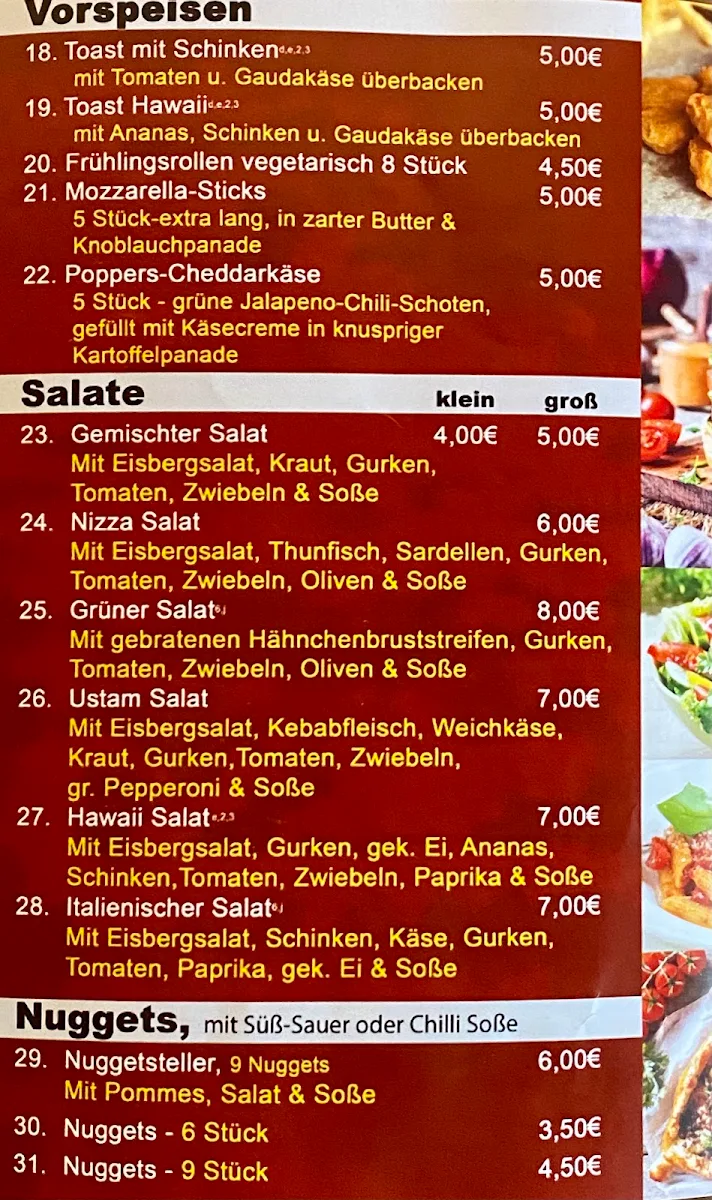 Speisekarte photo 9