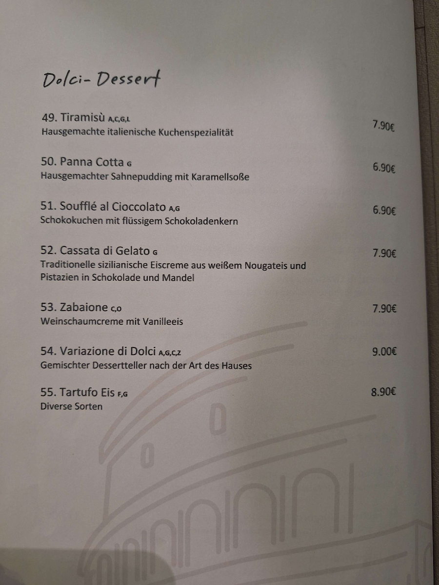 Speisekarte photo 3