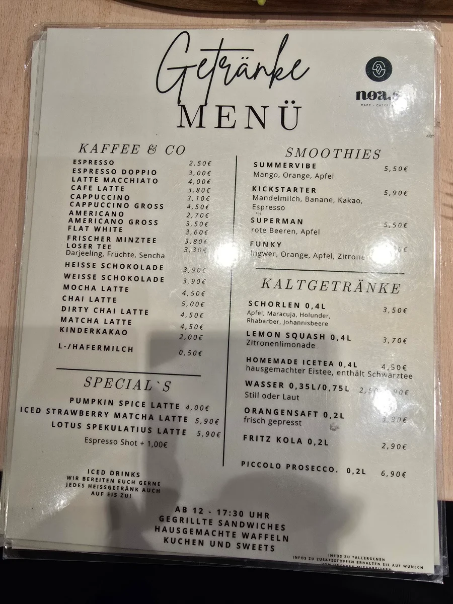 Speisekarte photo 3