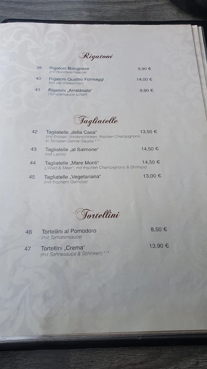 Speisekarte photo 3