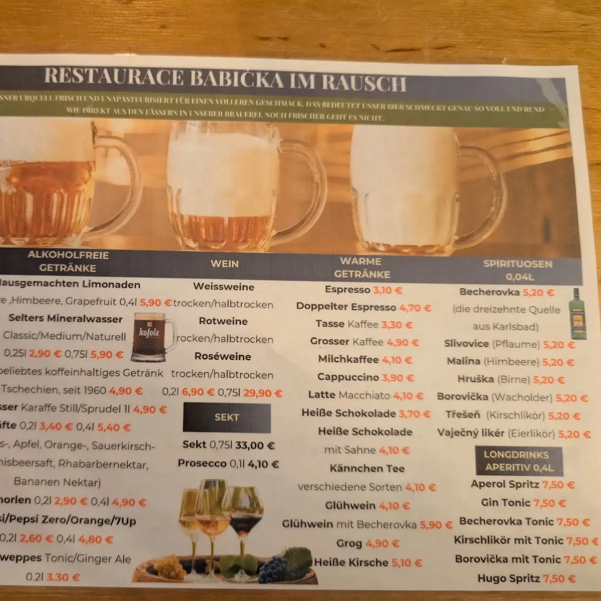 Speisekarte photo 9