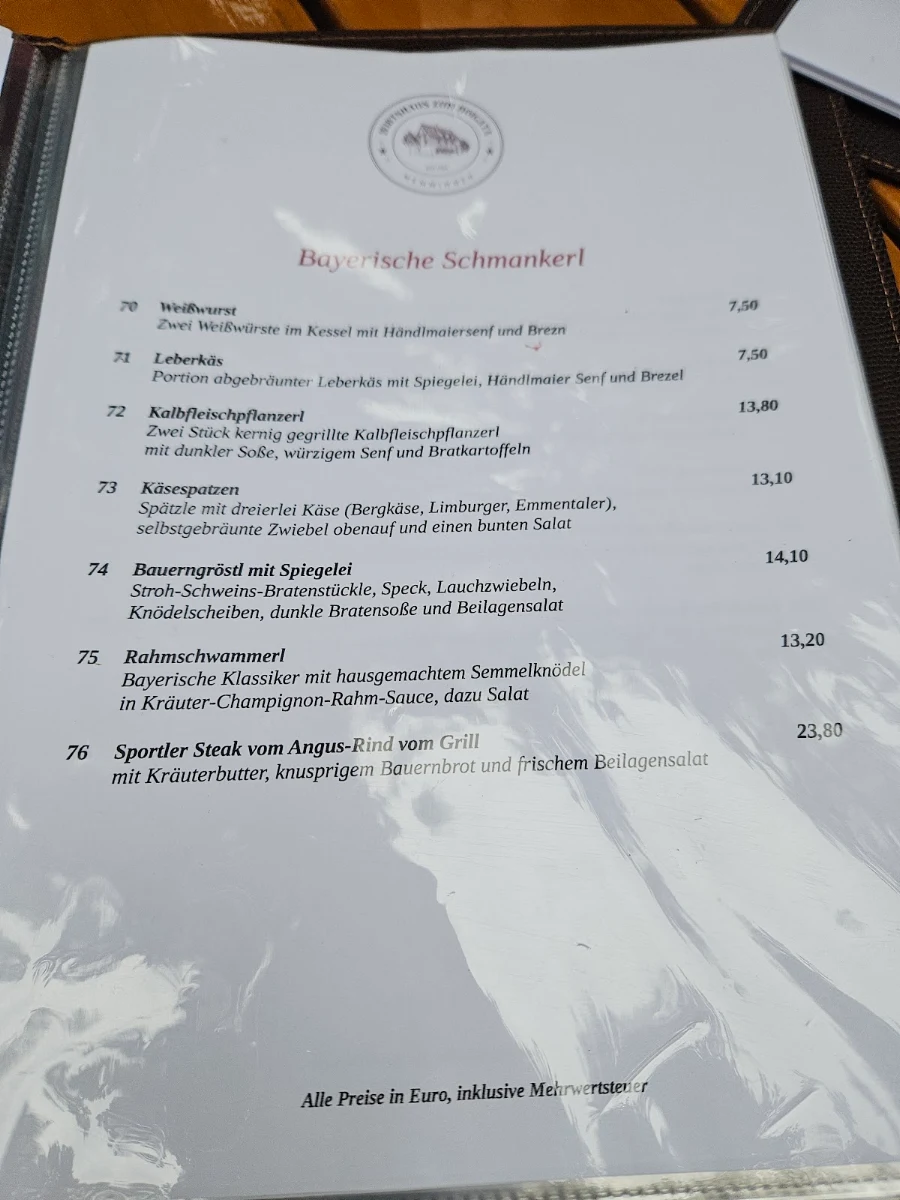 Speisekarte photo 3