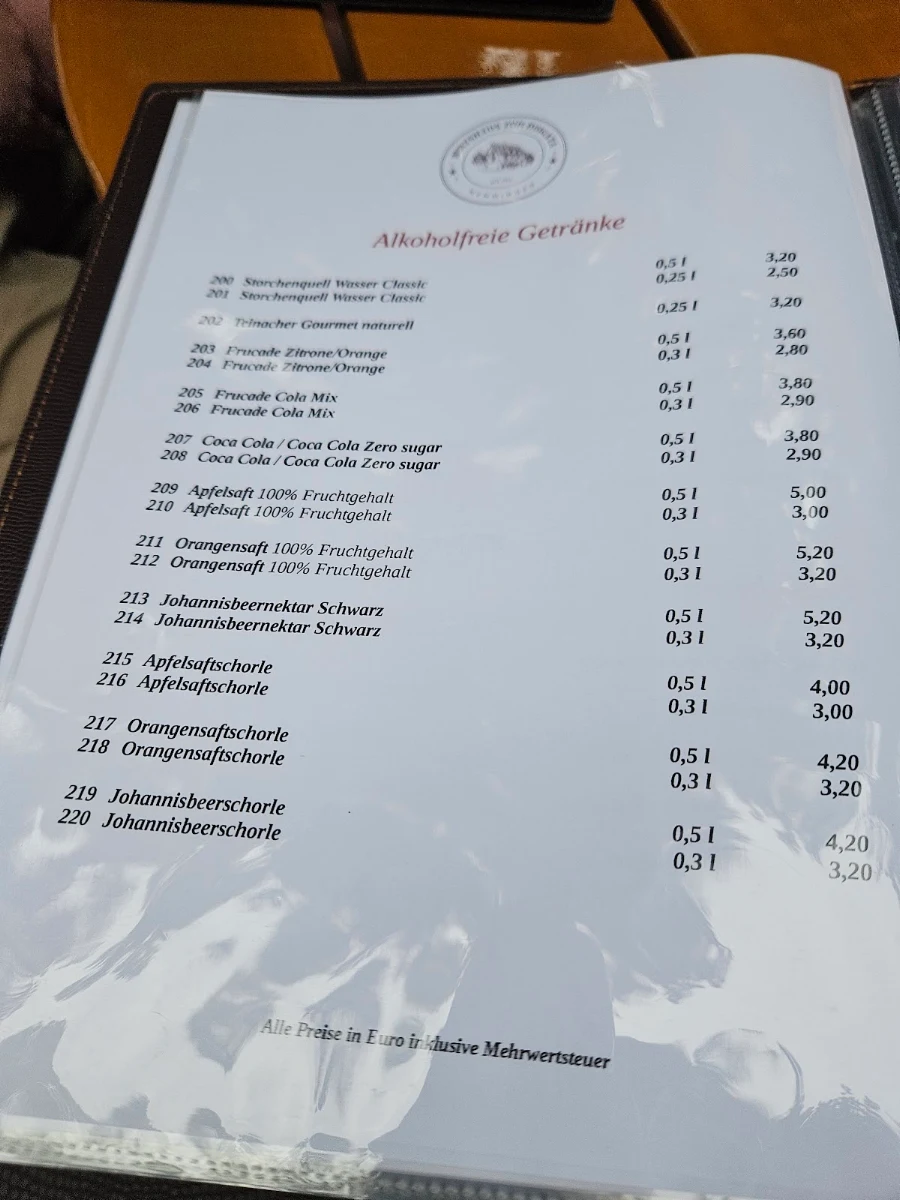 Speisekarte photo 4