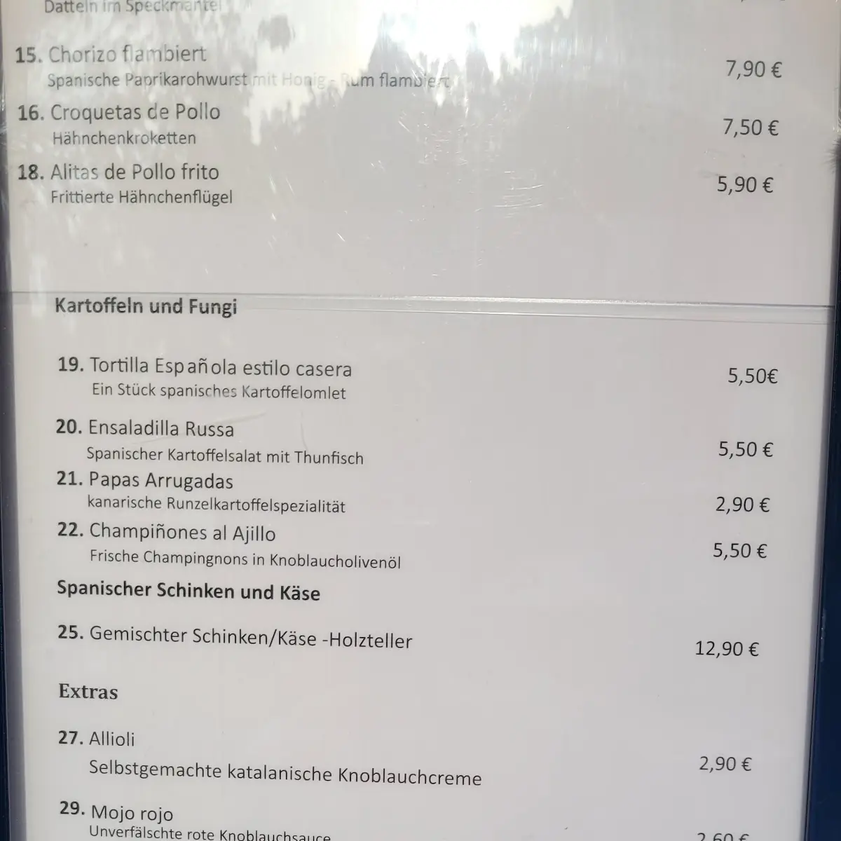 Speisekarte photo 3