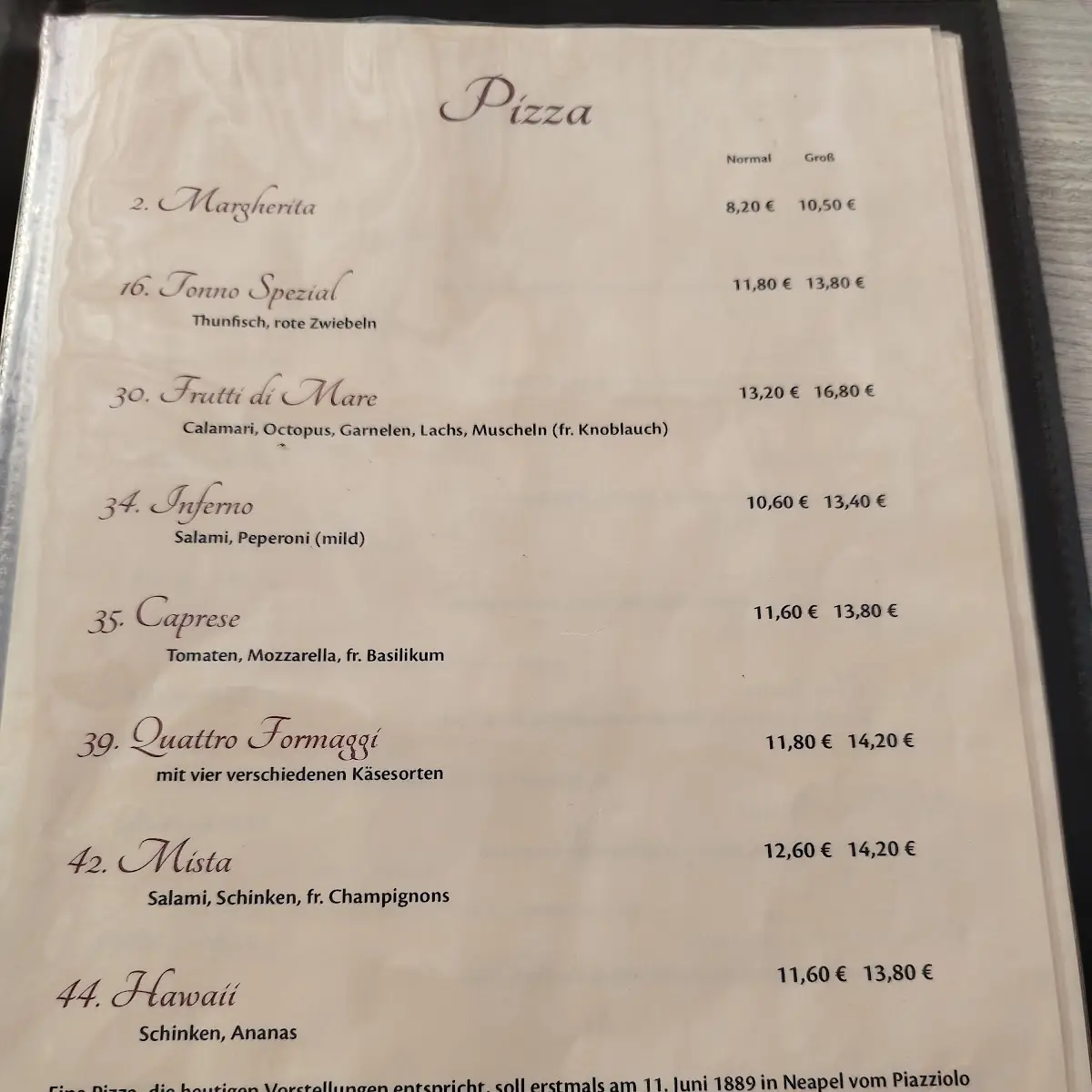 Speisekarte photo 5