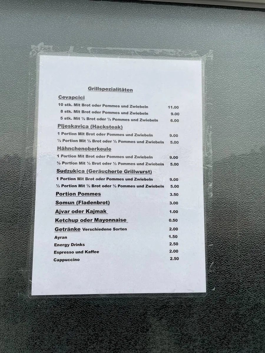 Speisekarte photo 3