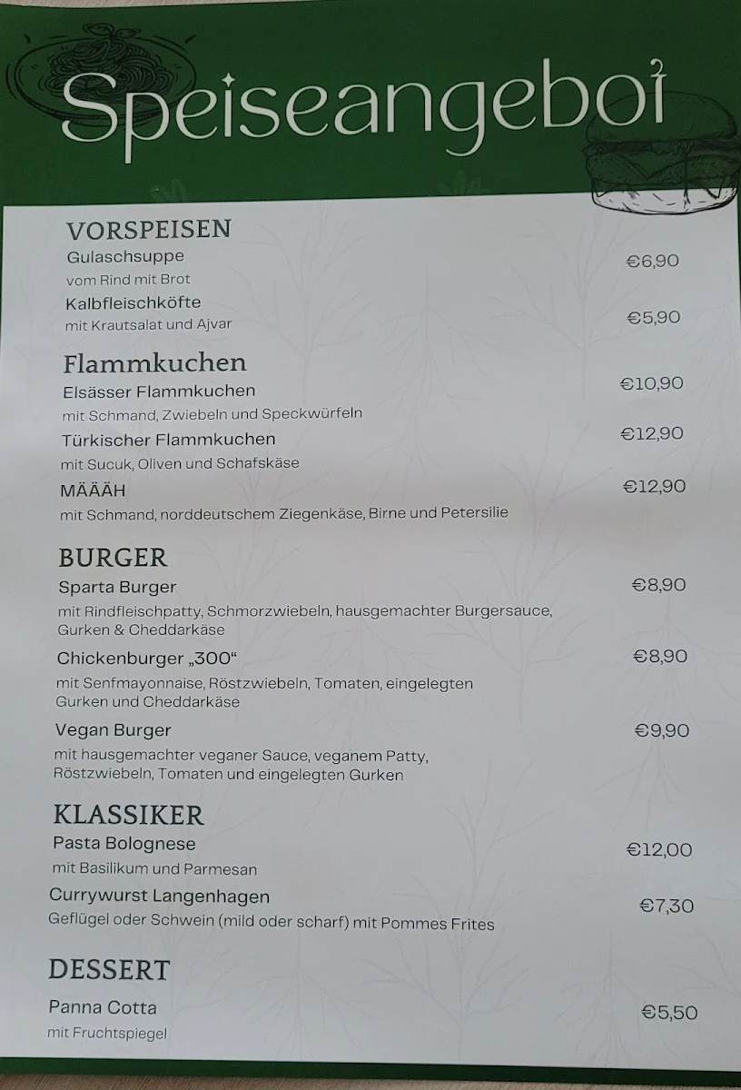Speisekarte photo 1