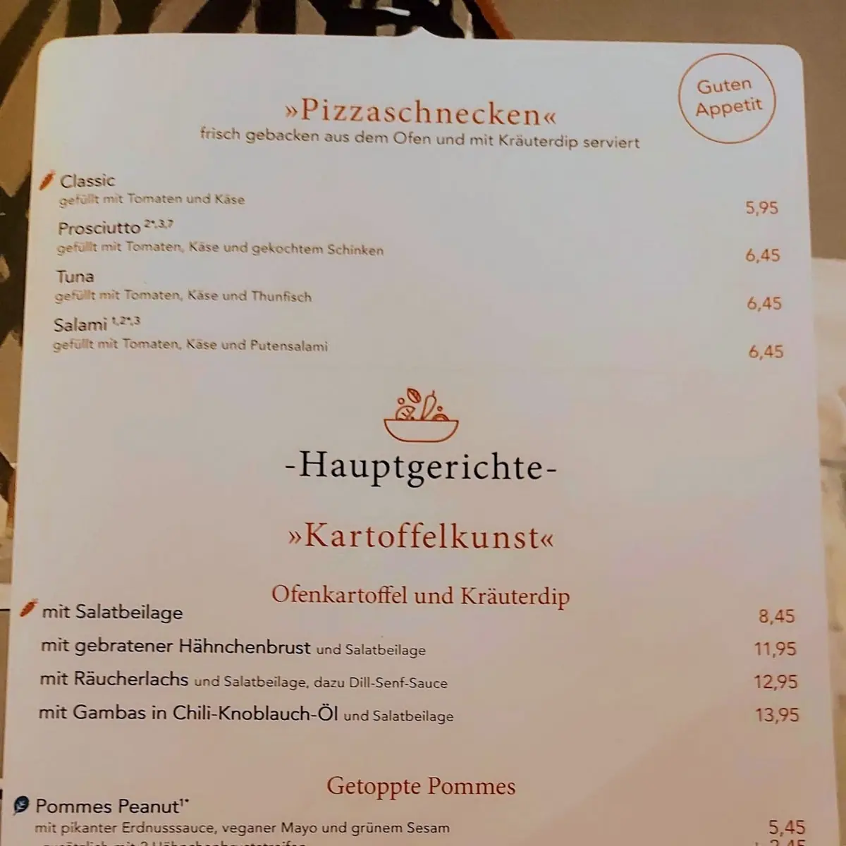 Speisekarte photo 6