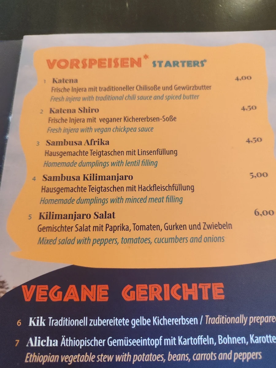 Speisekarte photo 1