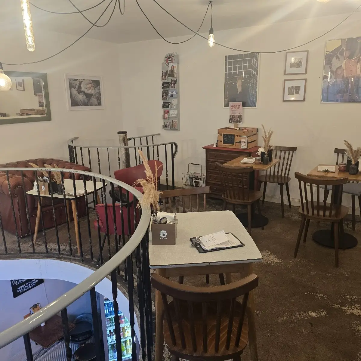 Atmosphäre, Leuchte Kaffeebar