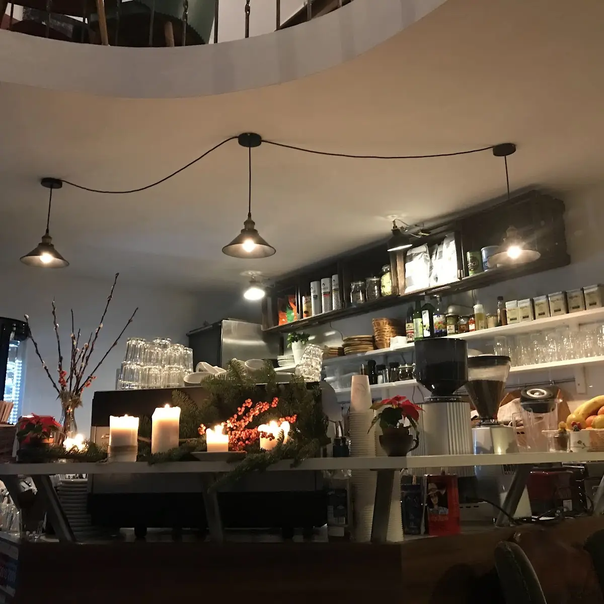Atmosphäre, Leuchte Kaffeebar