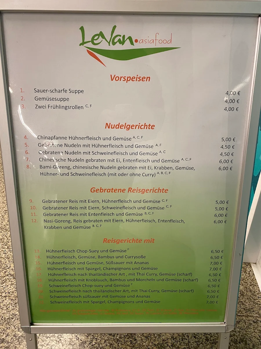 Speisekarte photo 1