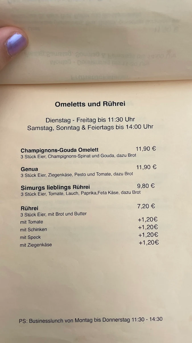 Speisekarte photo 2