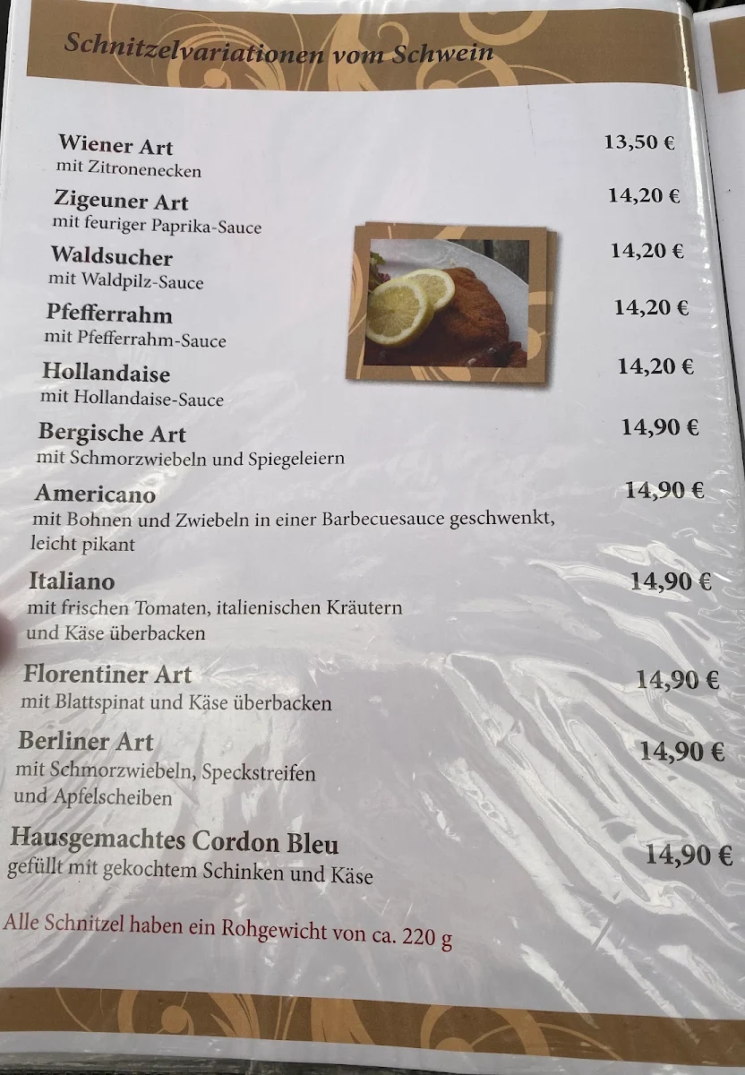 Speisekarte photo 2