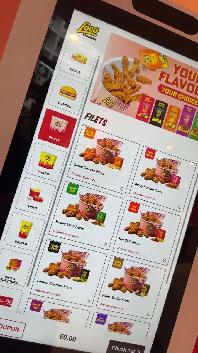 Speisekarte, Loco Chicken
