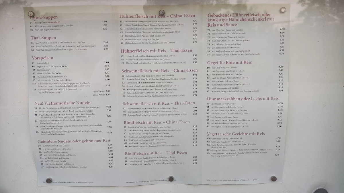Speisekarte photo 2