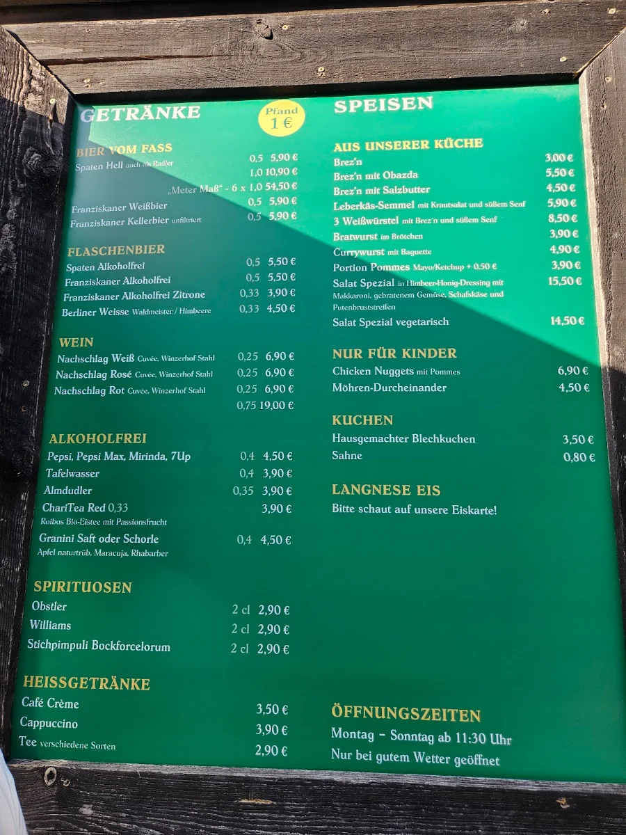 Speisekarte photo 1