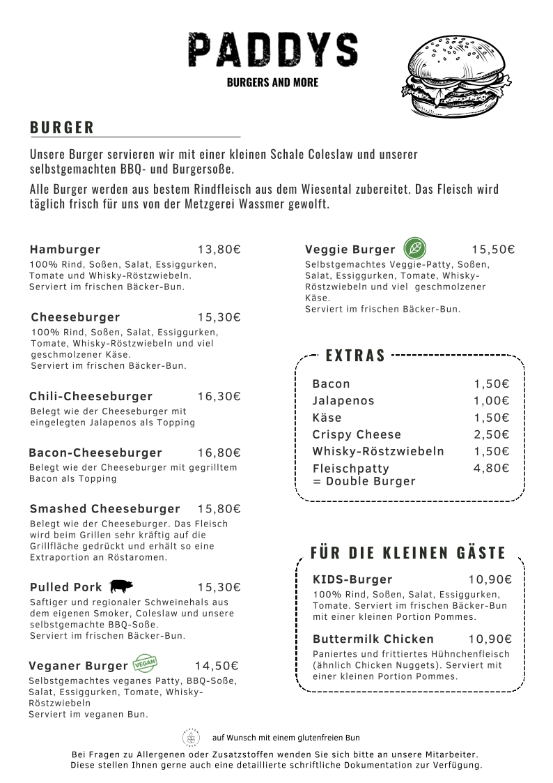 Speisekarte photo 1