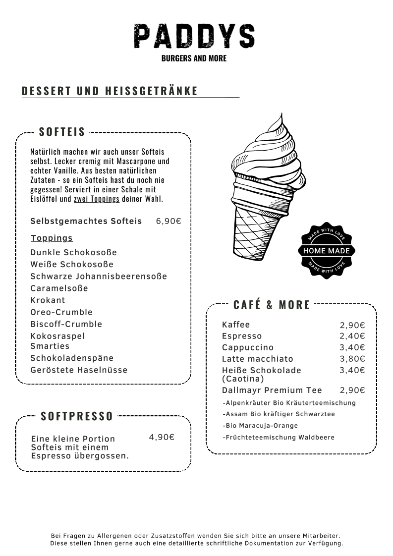 Speisekarte photo 3