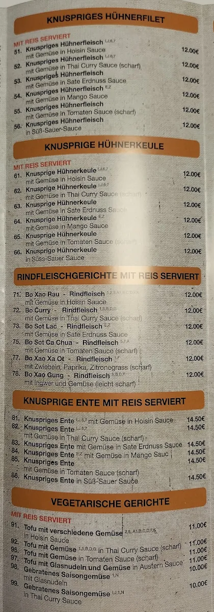 Speisekarte photo 2