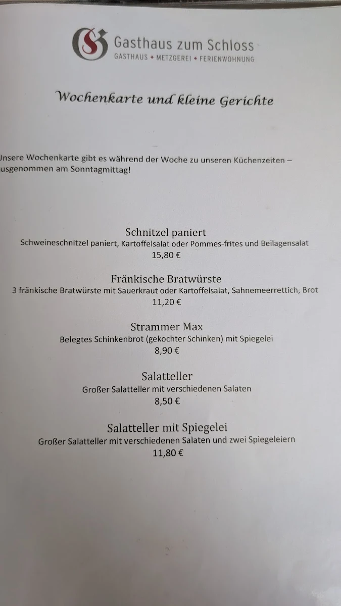 Speisekarte photo 3