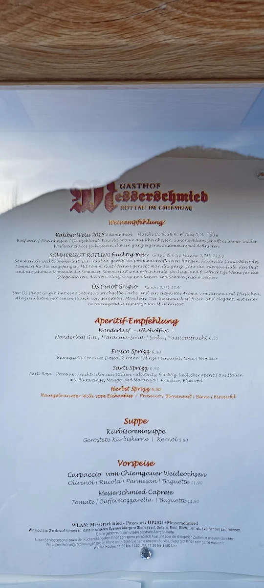 Speisekarte photo 6