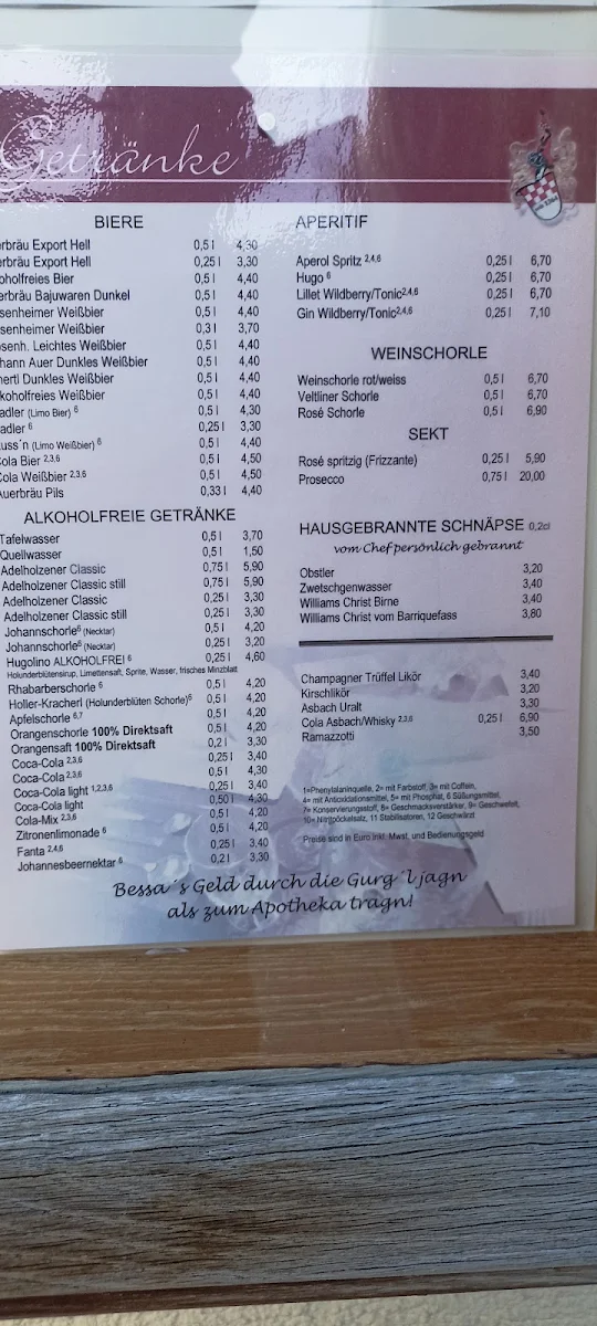 Speisekarte photo 9