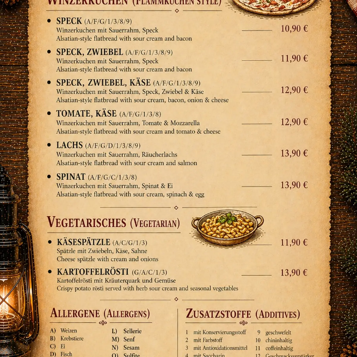 Speisekarte photo 5