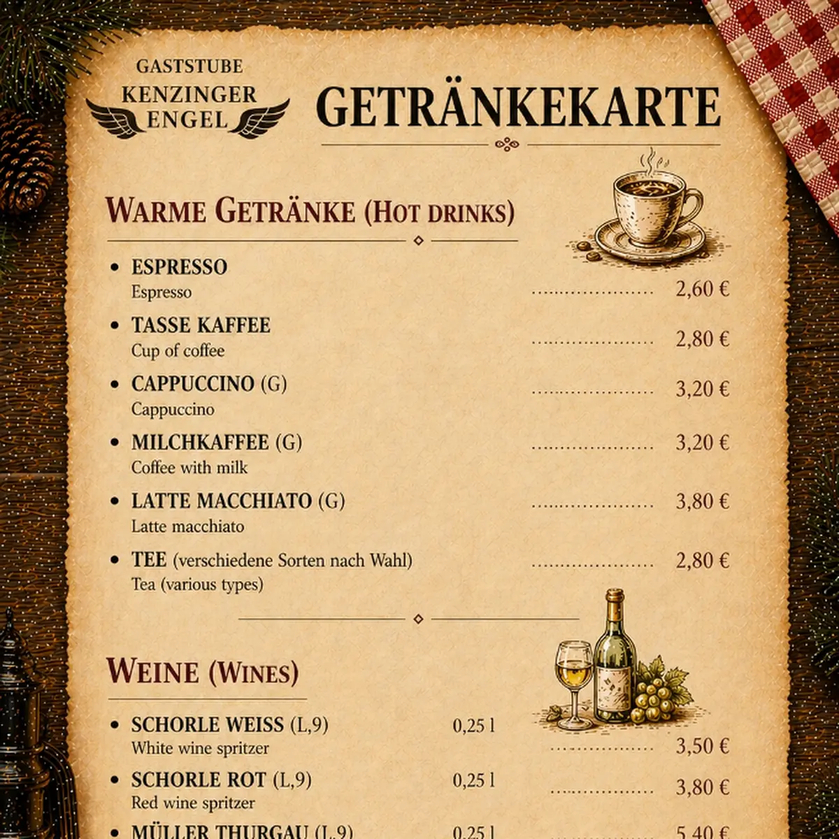 Speisekarte photo 6